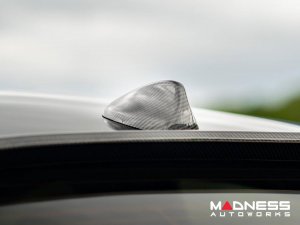 Alfa Romeo Giulia Antenna Cover - Carbon Fiber - Feroce Carbon